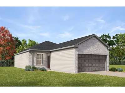 New construction Single-Family house 18634 Barrichello Dr, Conroe, TX 77306 plan The Comal F - image