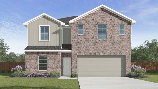 New construction Single-Family house 201 Gus Dr, Georgetown, TX 78626 plan Madison - image