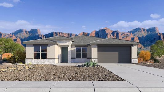 New construction Single-Family house 17819 W Brown St, Waddell, AZ 85355 plan Pearl - image