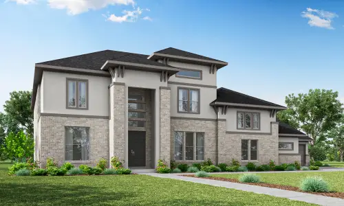 New construction Single-Family house 35618 Brassavola Ter, Simonton, TX 77485 plan Orchid Estates at Twinwood: Grand Villa Mayfield - image