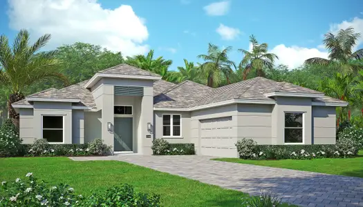 New construction Single-Family house 13928 Sw Belterra Dr, Port St. Lucie, FL 34987 plan Sage Grande - image