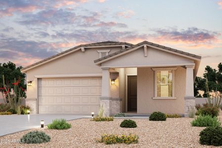 New construction Single-Family house 35580 W Mallorca Ave, Maricopa, AZ 85138 Plan 1- photo 0