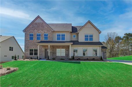 New construction Single-Family house 293 Delta Drive, Mcdonough, GA 30253 Stonefield- photo 0