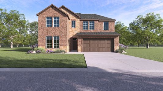 New construction Single-Family house 304 Breeds Hill Rd, Little Elm, TX 75068 ESTES- photo 0