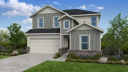 New construction Single-Family house 21822 Yellow Sunset Ln, Cypress, TX 77433 - image