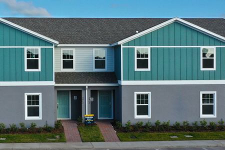 New construction Townhouse house 2408 Cabinwood Range Wy, Eustis, FL 32726 plan Claire - image
