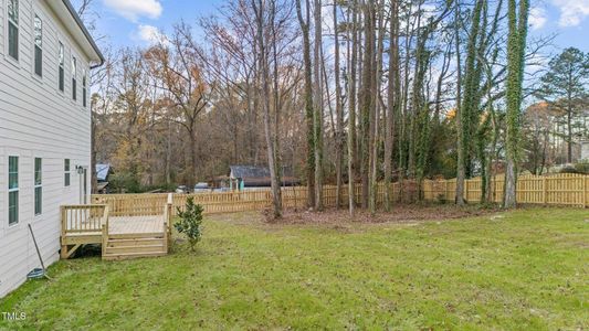 Fence Driveway Side Backyard View