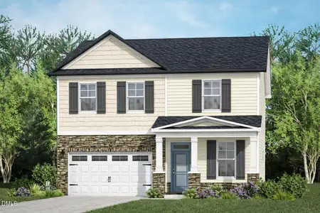 New construction Single-Family house 4016 Kingcraig Ln, Zebulon, NC 27597 plan Bentcreek II - image