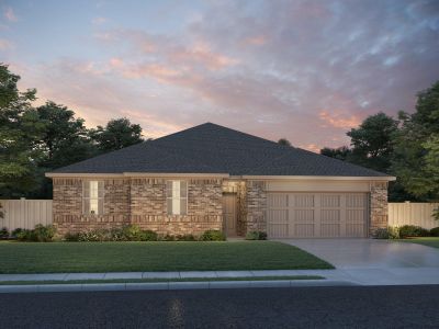 New construction Single-Family house 129 Milo Ct, Kyle, TX 78640 plan The Heritage - image