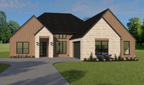 New construction Single-Family house 580 Lydia Ln, Granbury, TX 76049 Magnolia Signature Series- photo 0