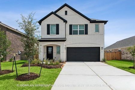 New construction Single-Family house 8230 Blue Shell Ln, Cypress, TX 77433 plan Dogwood - Smart Series - image