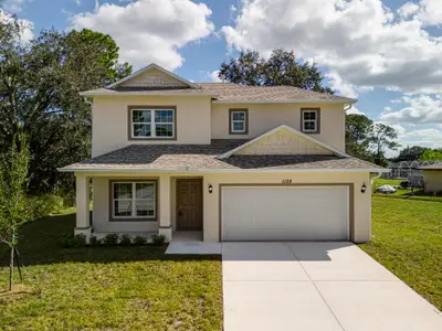 New construction Single-Family house 1129 Braddock Ave Se, Palm Bay, FL 32909 - image