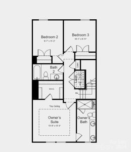 Structural options added:  Gourmet kitchen and alternate owner’s bath layout with shower ledge