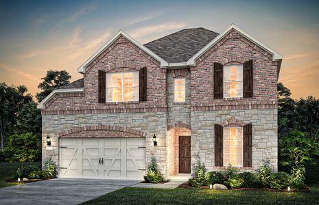 The Lexington, a two-story home with 2-car garage,