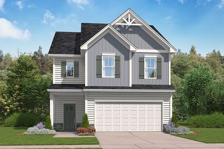 New construction Single-Family house 6077 Whirlaway Rd, Graniteville, SC 29829 plan The Summerton - image