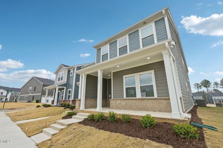 New construction Townhouse house 3520 Rosebush Dr, Zebulon, NC 27597 plan Lakewood - image