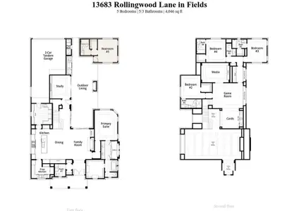 New construction Single-Family house 13683 Rollingwood Ln, Frisco, TX 75033 Plan Sebastian- photo 1 1