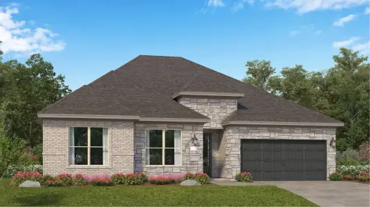 New construction Single-Family house 4016 Mossy Oak Dr, Rosenberg, TX 77469 plan Glacier - image