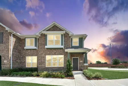 New construction Townhouse house 8002 Scanlan Oak, Missouri City, TX 77459 - image
