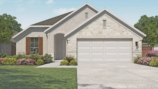 New construction Single-Family house 2013 Shady Glen Ln, Magnolia, TX 77363 plan Palm - image