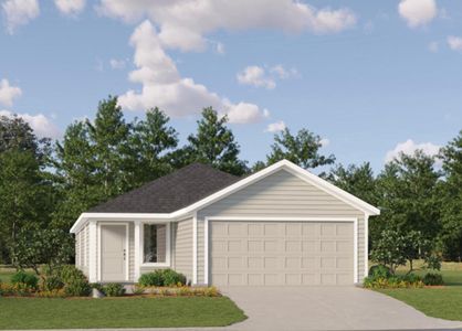 New construction Single-Family house 365 Cowpoke Dr, Jarrell, TX 76537 Pinehollow- photo 0