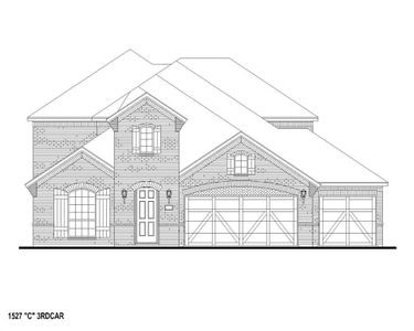 New construction Single-Family house 4425 Timberdrift St, Midlothian, TX 76065 plan Plan 1527 - image