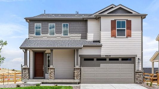 New construction Single-Family house 39411 Congress Ln, Elizabeth, CO 80107 plan Eagle - image