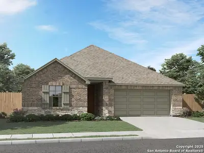 New construction Single-Family house 1427 Arcas Wy, San Antonio, TX 78245 plan The Fitzhugh (C402) - image