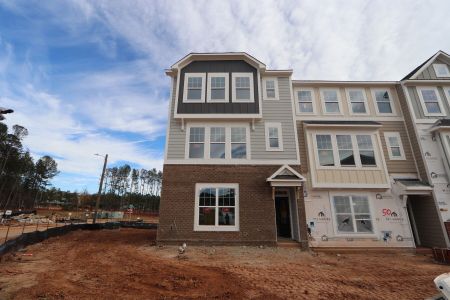 New construction Townhouse house 3028 Freewinds Way, Cary, NC 27519 Brockwell- photo 0