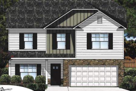 New construction Single-Family house 400 Ecton Pl, Greenville, SC 29605 plan Bradley II - image