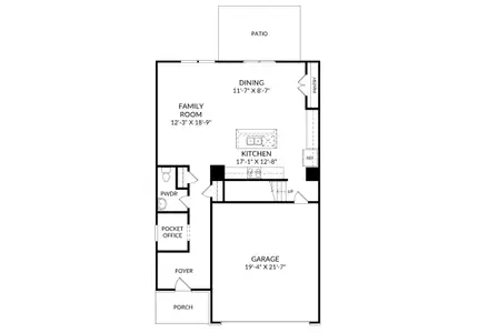 New construction Single-Family house 836 Huxley Ln, Elgin, SC 29045 plan Tyndall - image