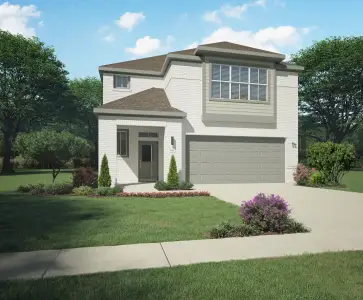 New construction Single-Family house 1136 Bermuda Dr, Lavon, TX 75166 plan Oak II - image