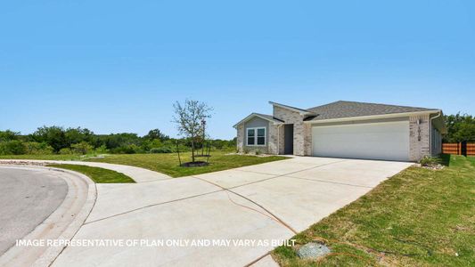 New construction Single-Family house 9425 Buckstitch Saddle Dr, Austin, TX 78724 plan The Lakeway - image