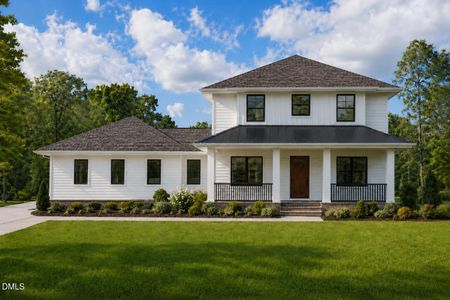 New construction Single-Family house 5491 Silk Hope Gum Springs Rd, Siler City, NC 27344 - image