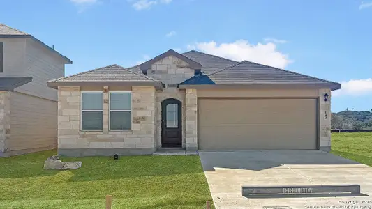New construction Single-Family house 140 Hazel Peak, Boerne, TX 78006 plan The Gaven - image