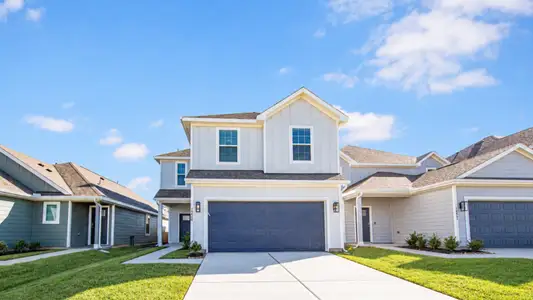 New construction Single-Family house 15646 Agave Valley Trl, Houston, TX 77090 plan The Lowry - image