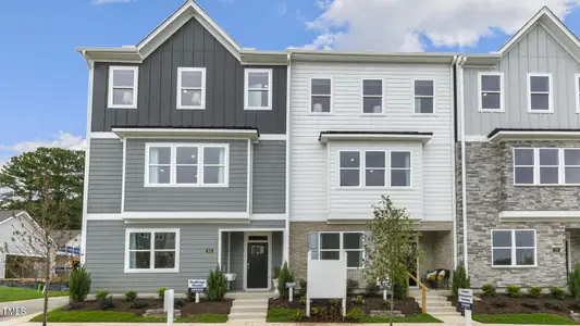 New construction Townhouse house 768 Dorset Stream Dr, Fuquay Varina, NC 27526 plan BLAKELY - image