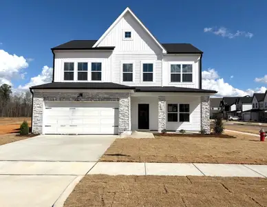 New construction Single-Family house 120 N Stonemill Trl, Wilson's Mills, NC 27520 plan Macon - image
