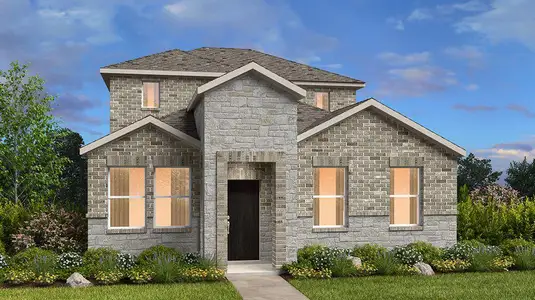 New construction Single-Family house 5612 Jennifer Pasture Path, Del Valle, TX 78617 Walton- photo 0