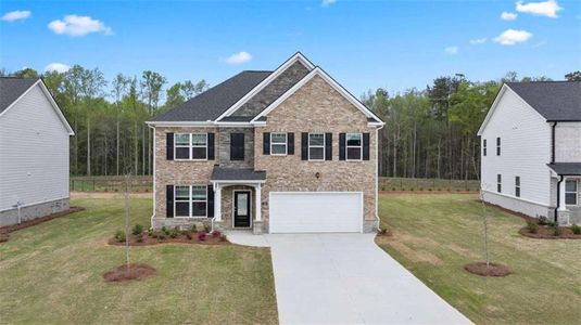 New construction Single-Family house 3078 Champions Wy, Loganville, GA 30052 plan Iberville - image