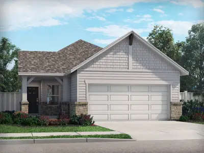 New construction Single-Family house 3604 Bridgeport Dr, Farmersville, TX 75442 plan The Congaree - image
