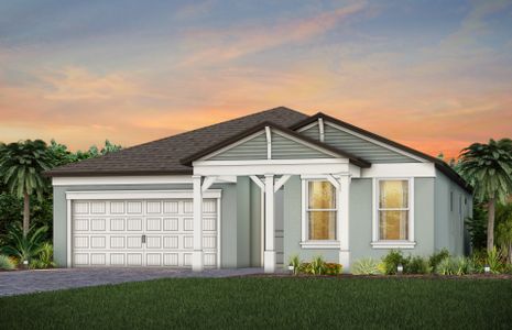 New construction Single-Family house 13719 Brookside Haven St, Riverview, FL 33578 Garnet- photo 0 0