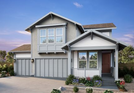 New construction Single-Family house 5376 Starling Wy, Firestone, CO 80504 plan Big Sky Six - image