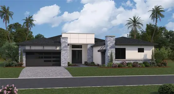 New construction Single-Family house 8610 Ocean Key Pl, Parrish, FL 34219 plan Sabal - image