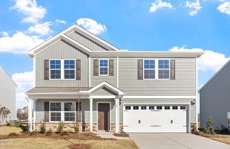 New construction Single-Family house 65 Plantation Dr, Youngsville, NC 27596 plan Russell - image