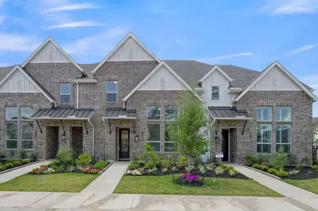 New construction Townhouse house 333 Fields Ln, Montgomery, TX 77316 plan Ashford - image