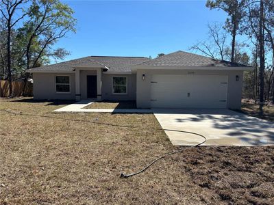 New construction Single-Family house 2394 W Alton St, Citrus Springs, FL 34434 - image