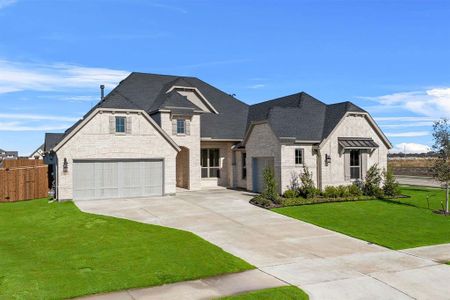 New construction Single-Family house 269 Basketflower Dr, Waxahachie, TX 75165 plan Crockett - image