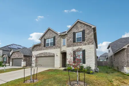 New construction Single-Family house 12243 Black Hat, San Antonio, TX 78254 plan Lexington - image