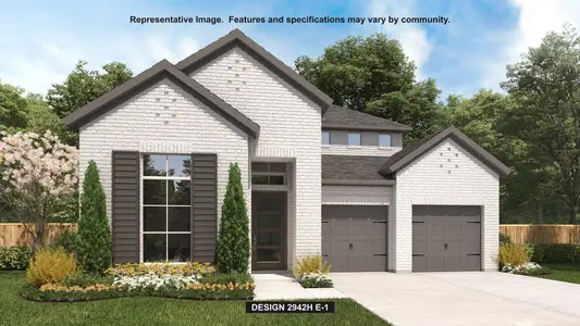 New construction Single-Family house 121 Burke St, Liberty Hill, TX 78642 plan 2942H - image